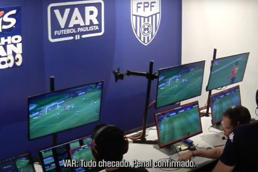FPF Divulga Áudio do VAR do Pênalti em Palmeiras x São Paulo