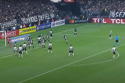 Timão vence, mas cai na Pré-Libertadores