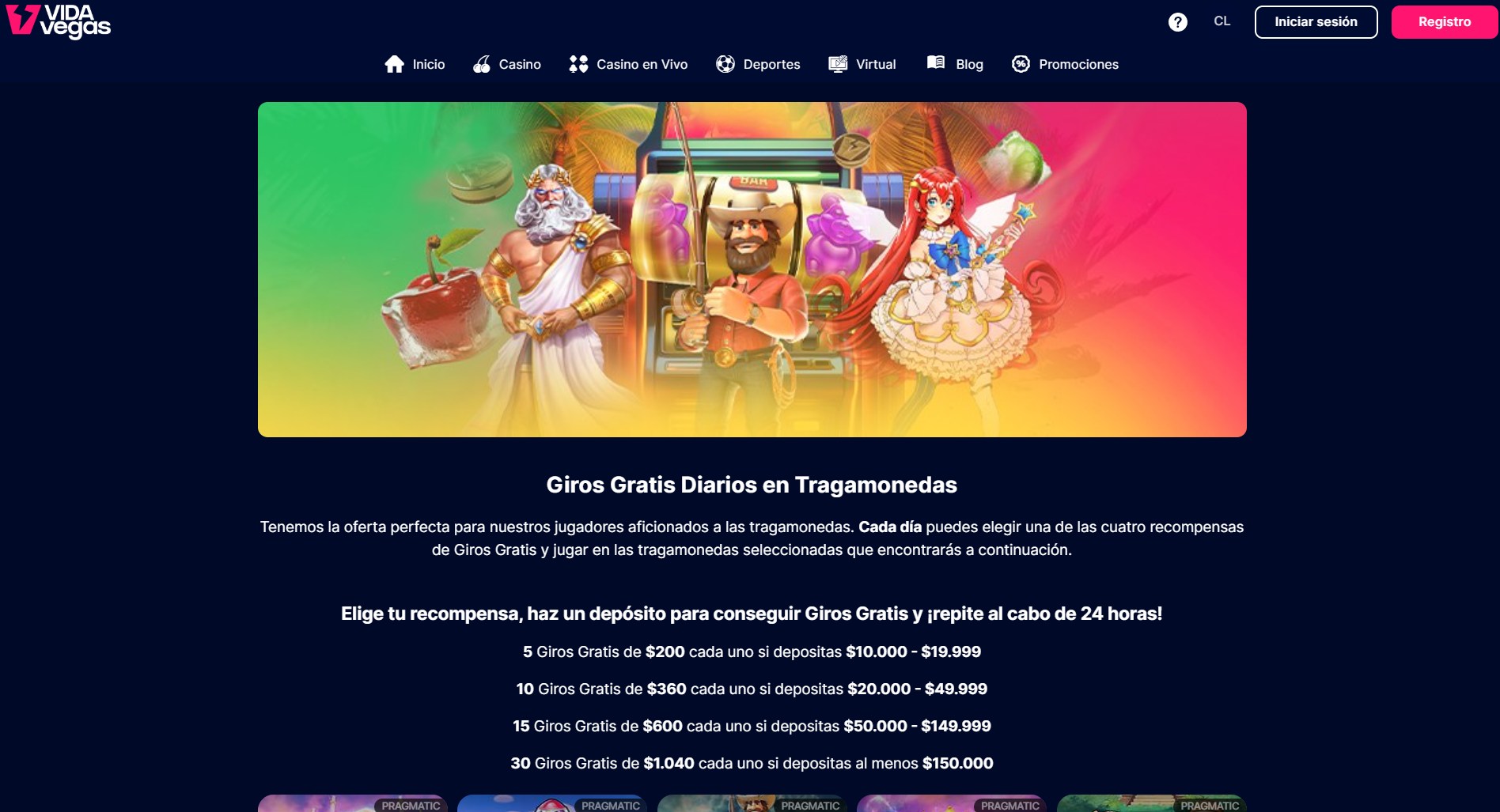 Promociones VidaVegas