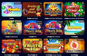 Tragamonedas de frutas en VidaVegas